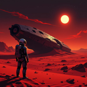 An astronaut, clad in a sleek, obsidian suit.jpg