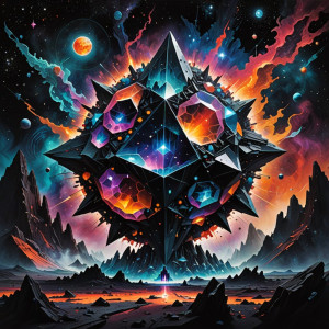 A colossal, sentient crystal formation on a barren moon.jpg