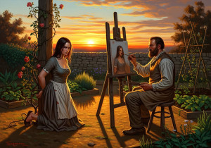 Пишут портрет с привязанной - 3.jpg