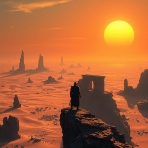 An epic, cinematic depiction of a lone warrior.jpg