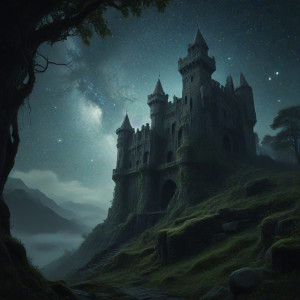 A colossal, ancient castle, partially reclaimed by nature - JX.jpg