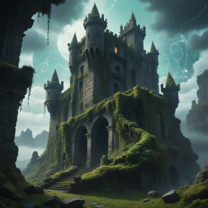 A colossal, ancient castle, partially reclaimed by nature - ССXL.jpg