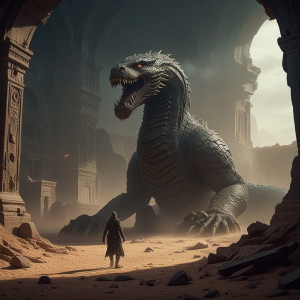 An ancient, colossal serpent statue - RV5.jpg
