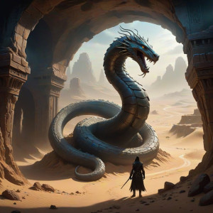 An ancient, colossal serpent statue - CCX.jpg