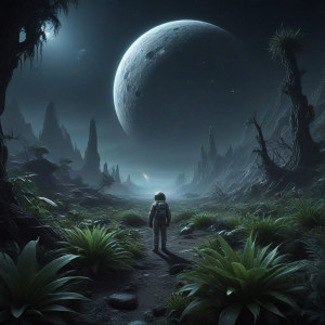 A lone astronaut discovers a hidden garden - JX.jpg