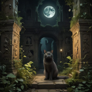 A spectral cat with glowing, ethereal eyes - R5.jpg