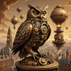 A whimsical clockwork owl - DXL.jpg