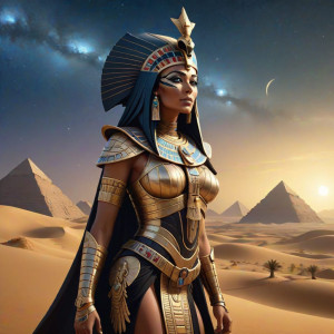 An ancient female Egyptian pharaoh - ССХL.jpg