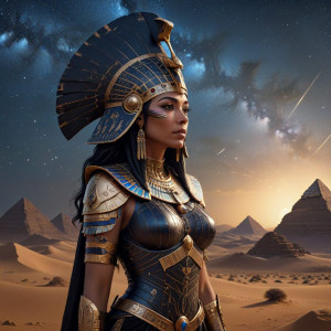 An ancient female Egyptian pharaoh - АХL.jpg