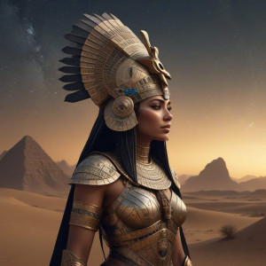 An ancient female Egyptian pharaoh - МХL.jpg
