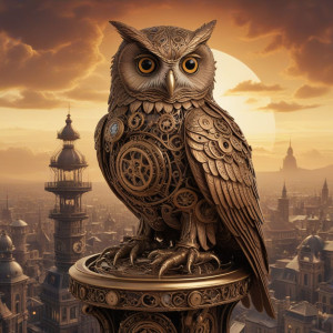 A whimsical clockwork owl - RV5.jpg