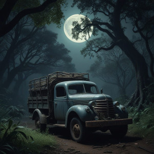 Abandoned haunted vintage truck in African jungle - R5.jpg