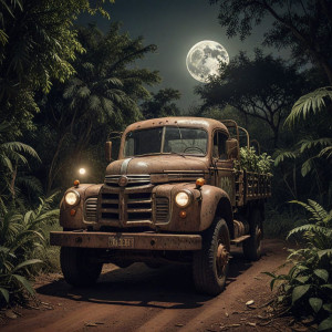 Abandoned haunted vintage truck in African jungle - R4.jpg
