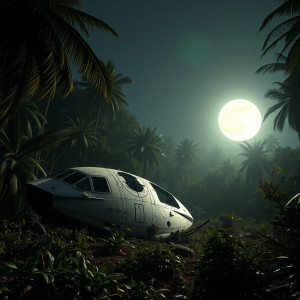 Abandoned wreckage of crashed UFO.jpg