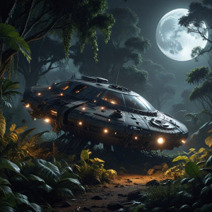 Abandoned wreckage of crashed UFO - BXL.jpg