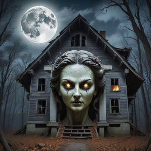 Face of goddess of doom over haunted abandoned house - CCXL.jpg