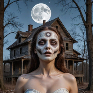 Face of goddess of doom over haunted abandoned house - R4.jpg