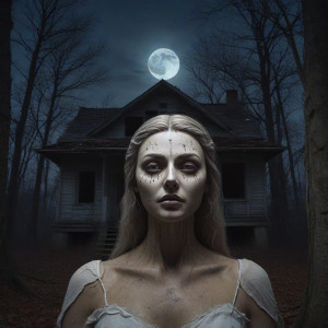 Face of goddess of doom over haunted abandoned house - J9.jpg