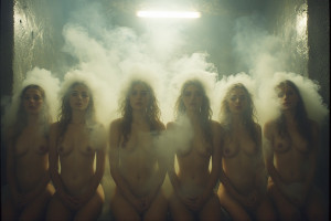 Six beautiful naked women executed in gas chamber - 6.jpg