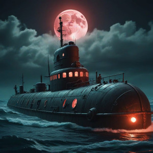 Ghost World War 2 vintage submarine in Devil's Sea - MXL.jpg