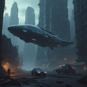 A sleek, futuristic flying vehicle - JXI.jpg