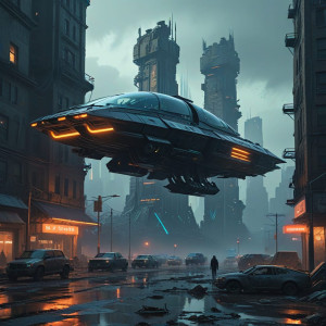 A sleek, futuristic flying vehicle - BXL.jpg
