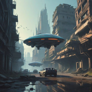 A sleek, futuristic flying vehicle - MXL.jpg