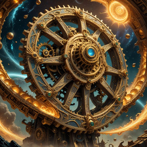 A majestic, clockwork leviathan breaching from a sea of molten gold - DXL.jpg