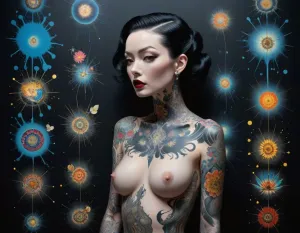 front-half-body-photography-in-front-of-a-black-wall-a-woman-with-a-perfect-tattooed-body-on-which-i.webp