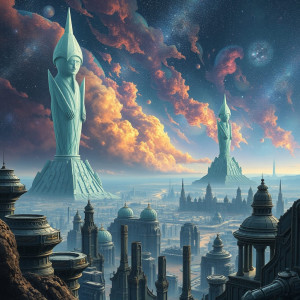 A surreal landscape where giant, crystalline statues.jpg