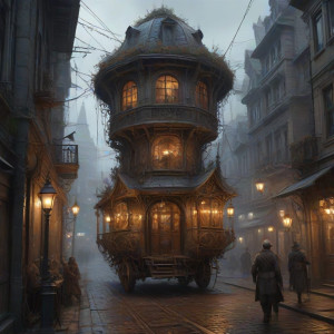 A bustling Victorian-era cityscape where clockwork automatons perform.jpg