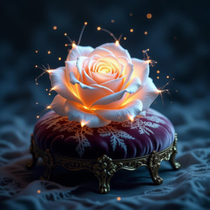 A delicate, bioluminescent rose - Н11.jpg