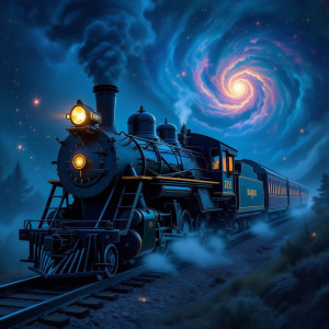 An intricate locomotive, impossibly built from polished obsidian - H11.jpg