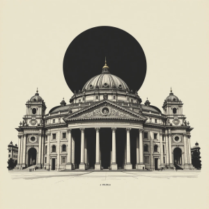 Giant Volkshalle in Berlin under Black Sun - PL1.png