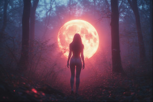 Naked in forest faces giant Moon.jpg