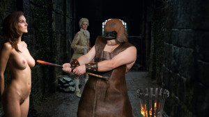 Linda branded in front of the king.jpg