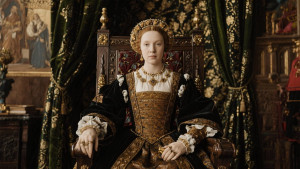 16th century English queen on her throne in her palace - S3.jpg