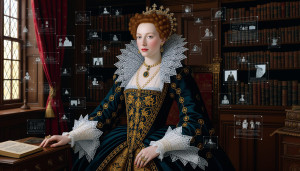 16th century English queen in cyberspace.jpg