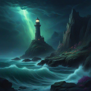 An ancient, abandoned lighthouse stands on a cliff - JХ.jpg