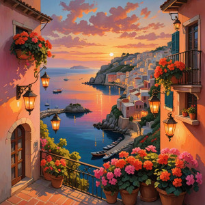 A vibrant sunset paints the sky in hues of orange - DXL.jpg