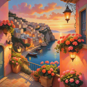 A vibrant sunset paints the sky in hues of orange - CCXL.jpg