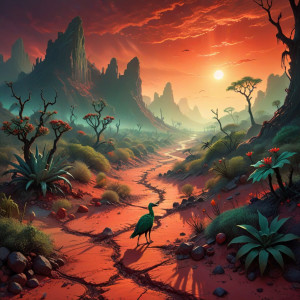 A desolate, cracked desert path - АXL.jpg