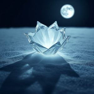 A single, perfect ice flower formed from razor-sharp shards.jpg