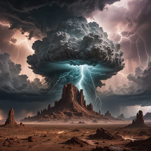 A colossal, sentient storm cloud shaped like a forgotten deity - Р4.jpg