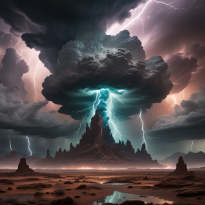 A colossal, sentient storm cloud shaped like a forgotten deity - ФХ.jpg