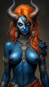 fantasy-character-portrait-illustration-nude-blau.webp