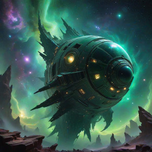 A colossal, ancient spaceship, resembling a leviathan - ССXL.jpg