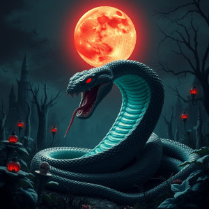 Giant poisonous viper in haunted garden under blood moon - FS.jpg