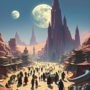sprawling bazaar on a desert planet.jpg