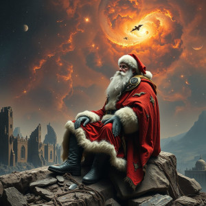 Santa Claus, depicted as a weathered cosmic explorer.jpg